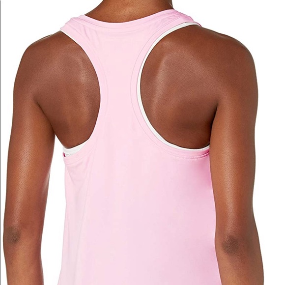 NEW AMAZON ESSENTIALS ACTIVE RACERBACK TANK TOP - LIGHT PINK - SMALL - Picture 8 of 13